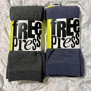 NWT Free Press Plush Lined Leggings 2 Pairs